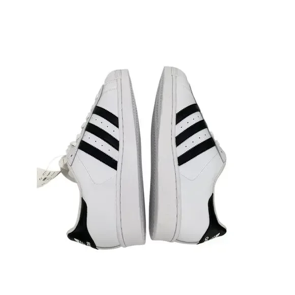 adidas gazelle silver green womens adidas Women's Superstar II Shoes, Size 7, Black/Black/White main image 0